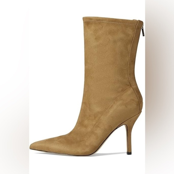 Marc Fisher LTD brown Suede pointy heels size 8​​​​​​​​​​​​ - Picture 1 of 9